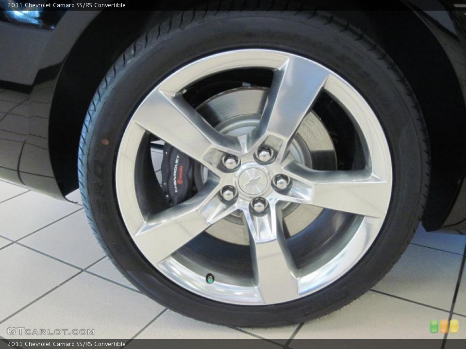 2011 Chevrolet Camaro SS/RS Convertible Wheel and Tire Photo #46621360