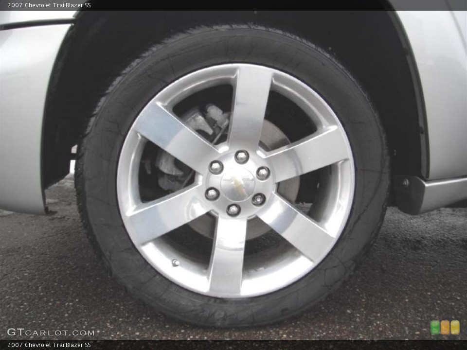 2007 Chevrolet TrailBlazer SS Wheel and Tire Photo #46621696