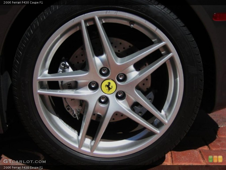 2006 Ferrari F430 Coupe F1 Wheel and Tire Photo #46621981