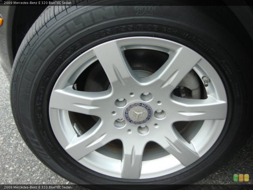 2009 Mercedes-Benz E 320 BlueTEC Sedan Wheel and Tire Photo #46626700