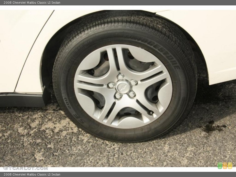 2008 Chevrolet Malibu Classic LS Sedan Wheel and Tire Photo #46637033