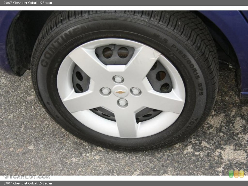 2007 Chevrolet Cobalt LS Sedan Wheel and Tire Photo #46637948