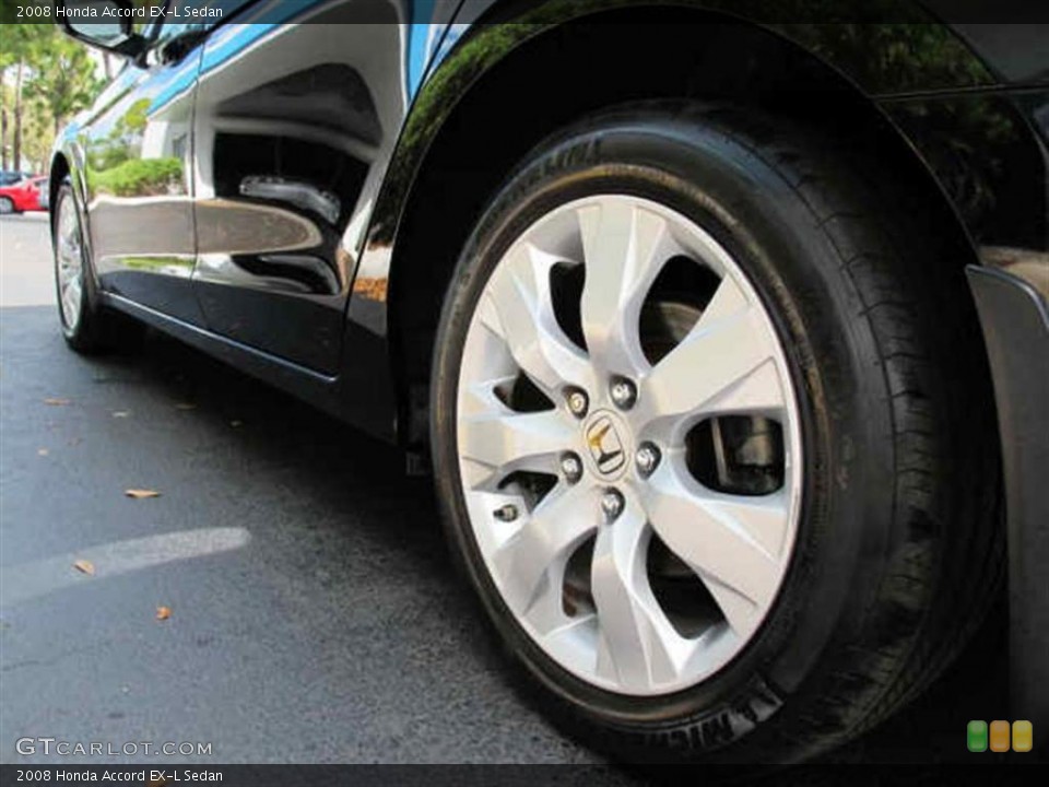2008 Honda Accord EX-L Sedan Wheel and Tire Photo #46640051