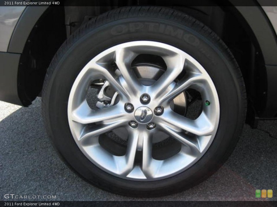 2011 Ford Explorer Limited 4WD Wheel and Tire Photo #46644818