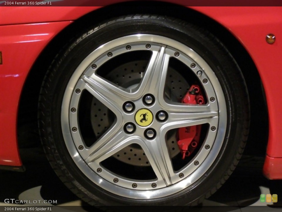 2004 Ferrari 360 Spider F1 Wheel and Tire Photo #46645