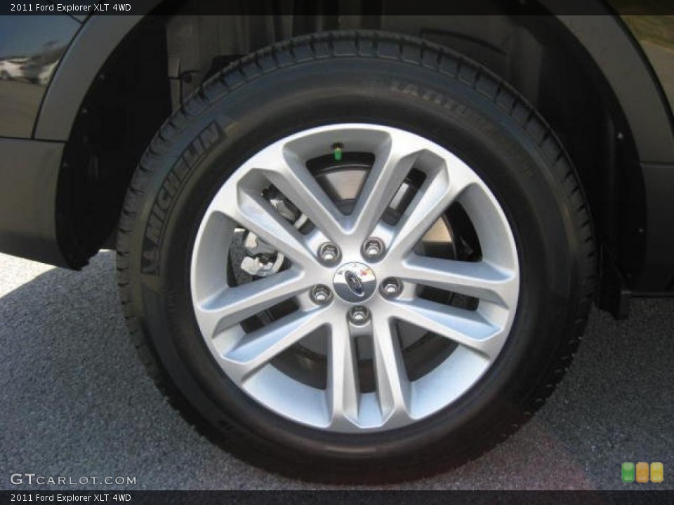 2011 Ford Explorer XLT 4WD Wheel and Tire Photo #46645550