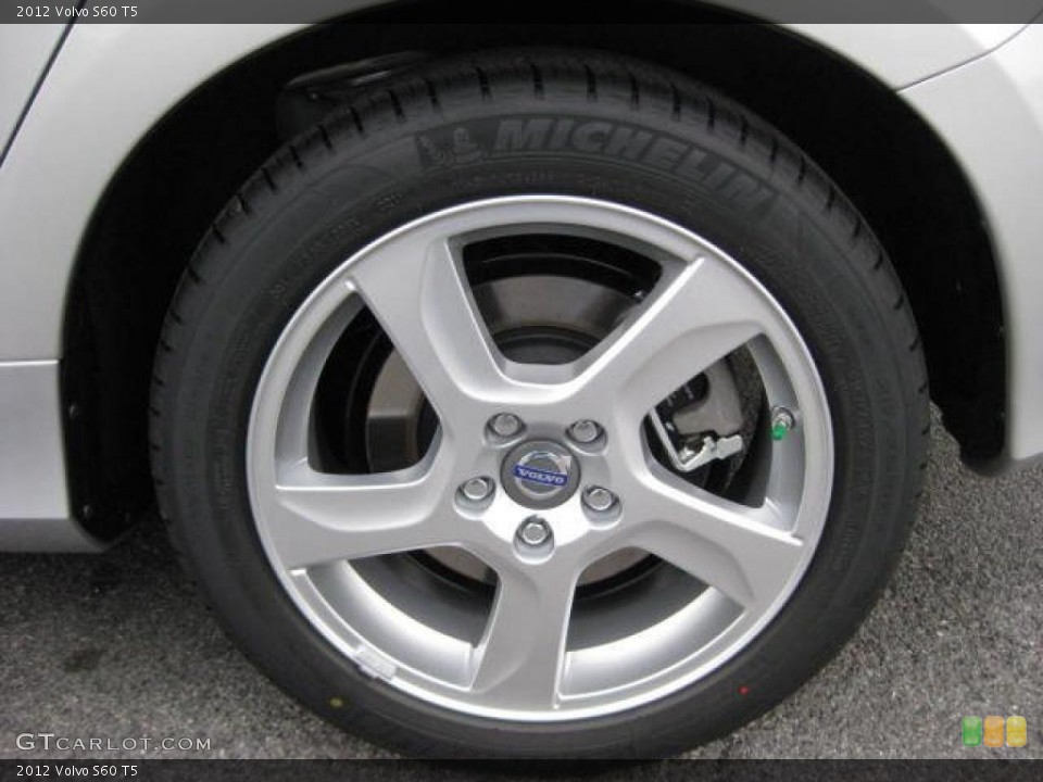 2012 Volvo S60 T5 Wheel and Tire Photo #46646840