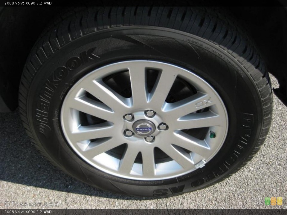 2008 Volvo XC90 3.2 AWD Wheel and Tire Photo #46648322