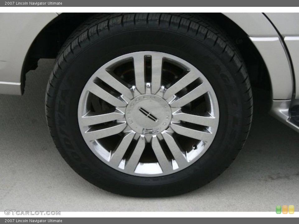 2007 Lincoln Navigator Ultimate Wheel and Tire Photo #46652891