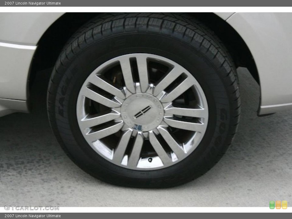 2007 Lincoln Navigator Ultimate Wheel and Tire Photo #46652894