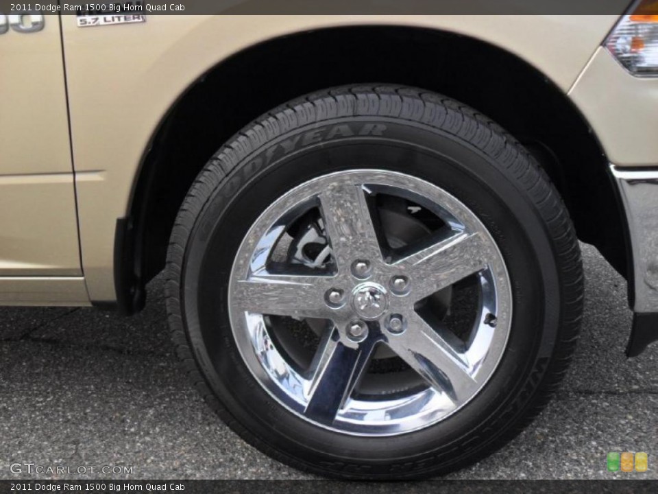 2011 Dodge Ram 1500 Big Horn Quad Cab Wheel and Tire Photo #46654931
