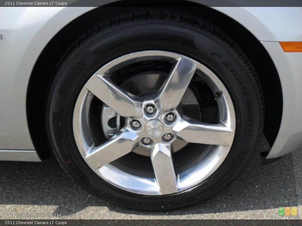 2011 Chevrolet Camaro LT Coupe Wheel and Tire Photo #46656707