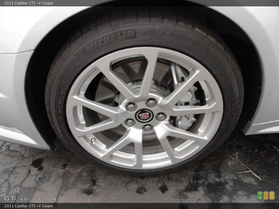 2011 Cadillac CTS -V Coupe Wheel and Tire Photo #46659527