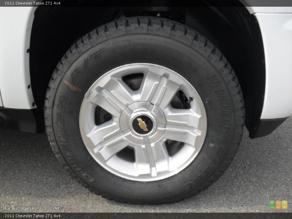 2011 Chevrolet Tahoe Z71 4x4 Wheel and Tire Photo #46660124