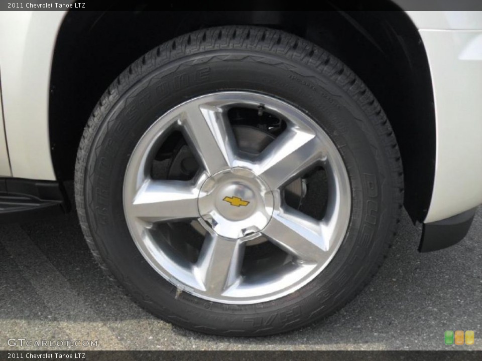 2011 Chevrolet Tahoe LTZ Wheel and Tire Photo #46661261