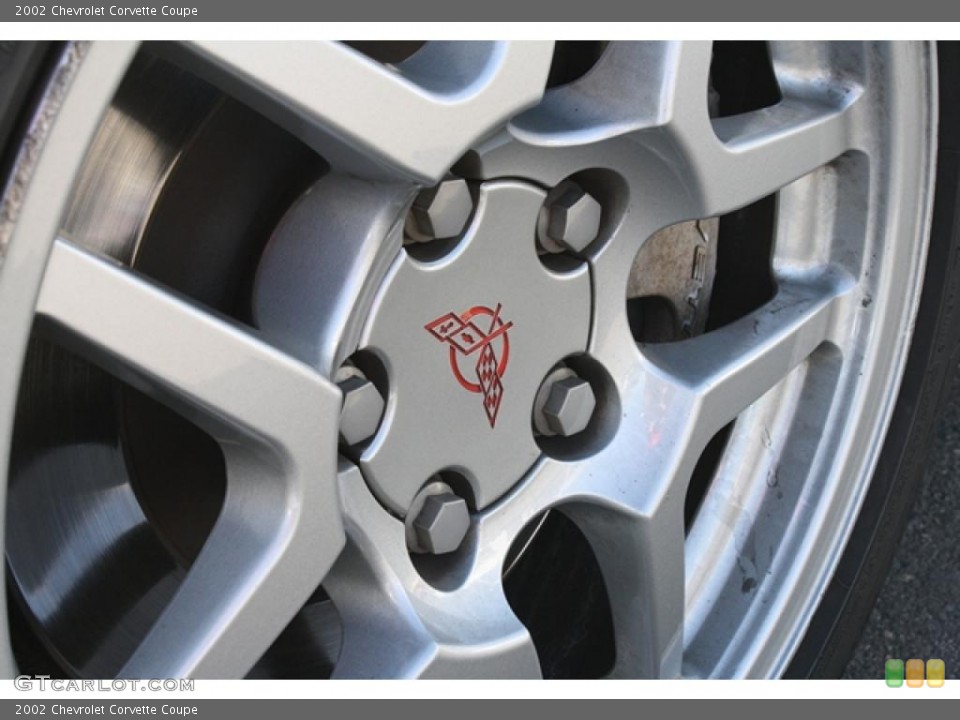 2002 Chevrolet Corvette Coupe Wheel and Tire Photo #46662662