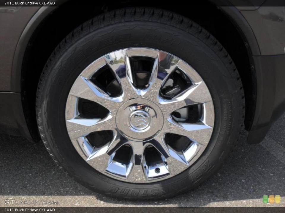2011 Buick Enclave CXL AWD Wheel and Tire Photo #46662854
