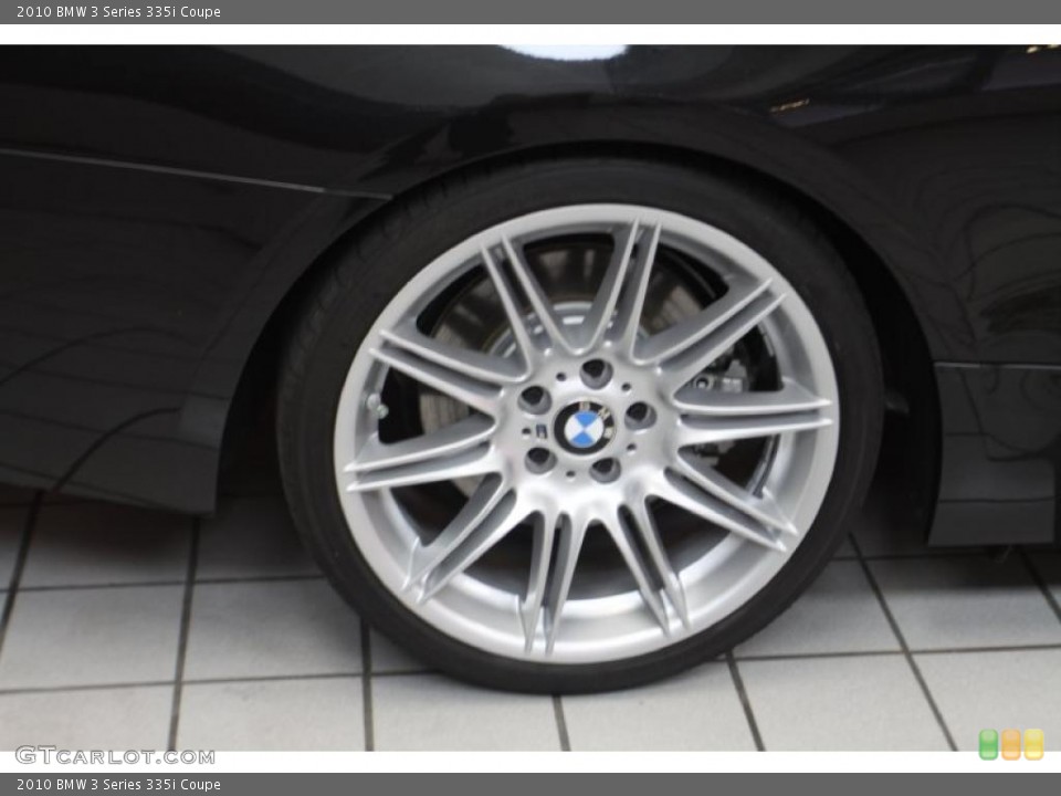 2010 BMW 3 Series 335i Coupe Wheel and Tire Photo #46665137