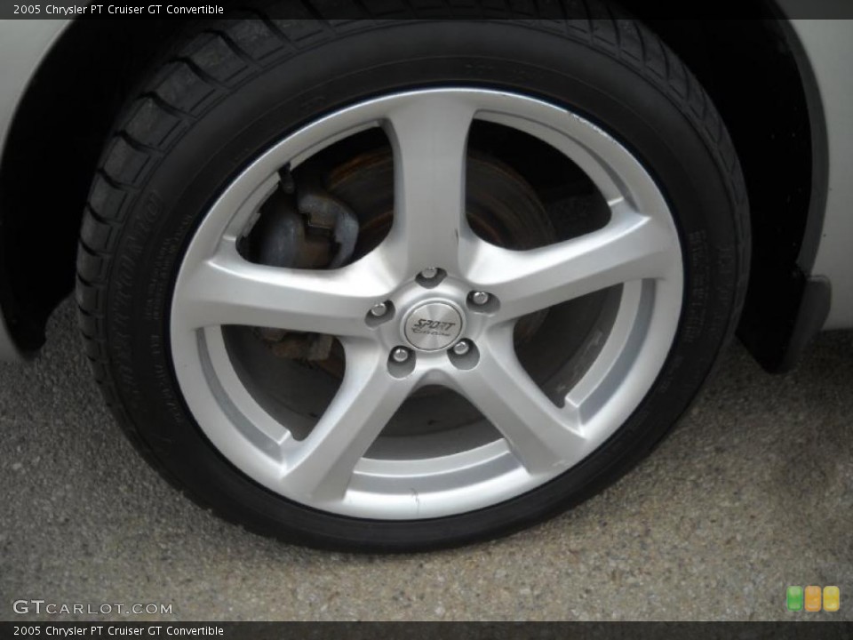 2005 Chrysler PT Cruiser Custom Wheel and Tire Photo #46666040