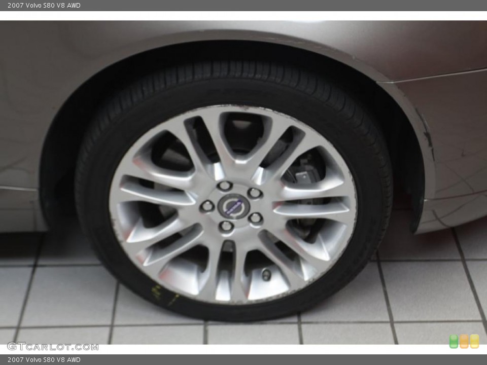 2007 Volvo S80 V8 AWD Wheel and Tire Photo #46667300