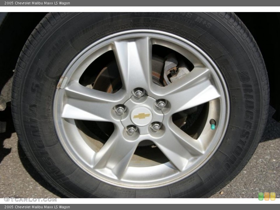 2005 Chevrolet Malibu Maxx LS Wagon Wheel and Tire Photo #46673279