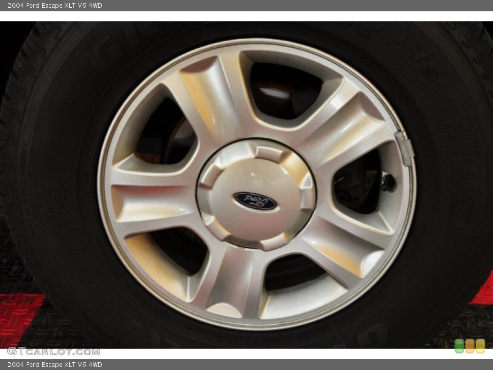 2004 Ford Escape XLT V6 4WD Wheel and Tire Photo #46673396