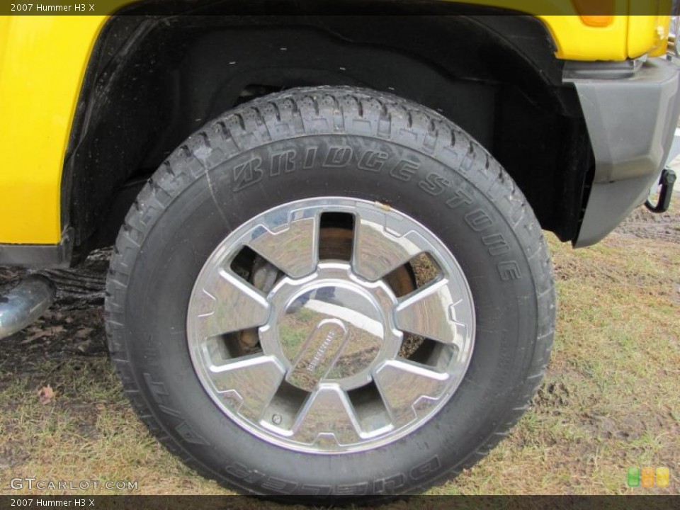 2007 Hummer H3 X Wheel and Tire Photo #46676219