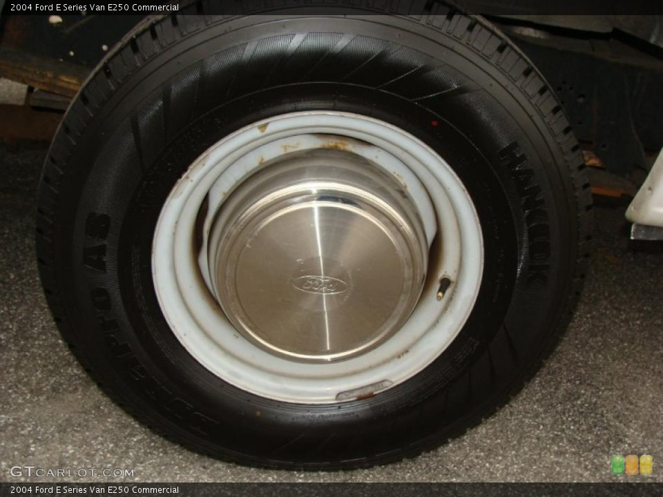 2004 Ford E Series Van E250 Commercial Wheel and Tire Photo #46678355