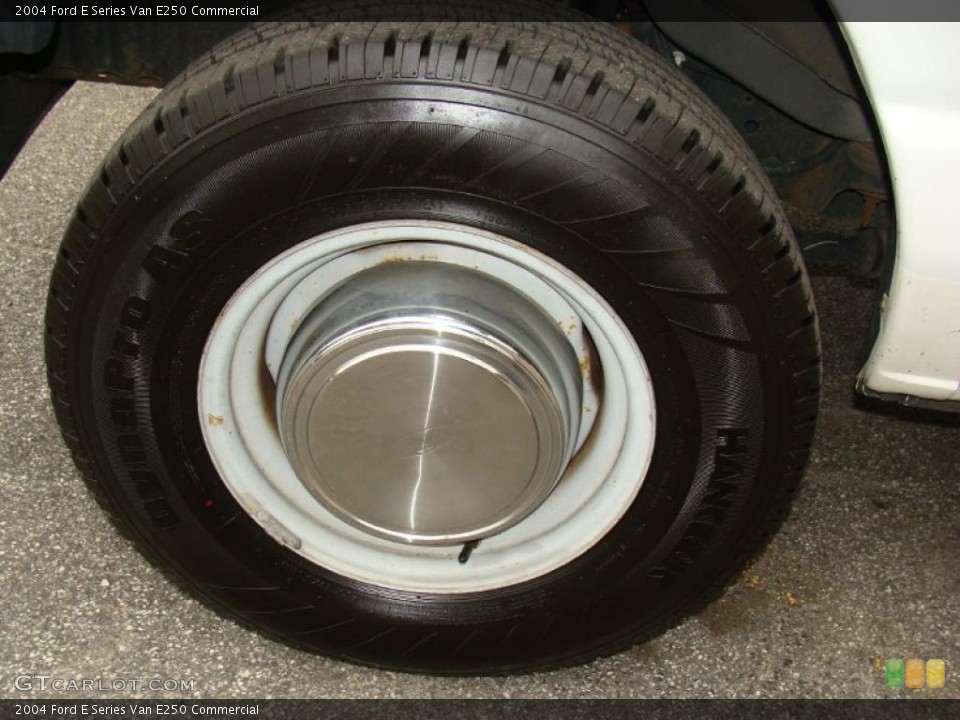 2004 Ford E Series Van E250 Commercial Wheel and Tire Photo #46678388