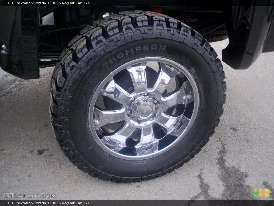 2011 Chevrolet Silverado 1500 Custom Wheel and Tire Photo #46686464