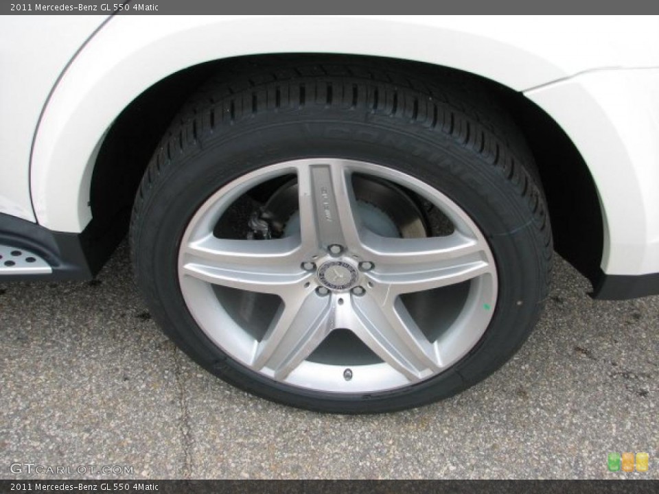 2011 Mercedes-Benz GL 550 4Matic Wheel and Tire Photo #46689128