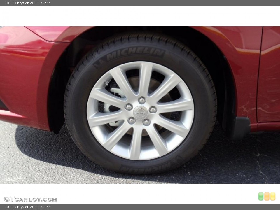 2011 Chrysler 200 Touring Wheel and Tire Photo #46692143