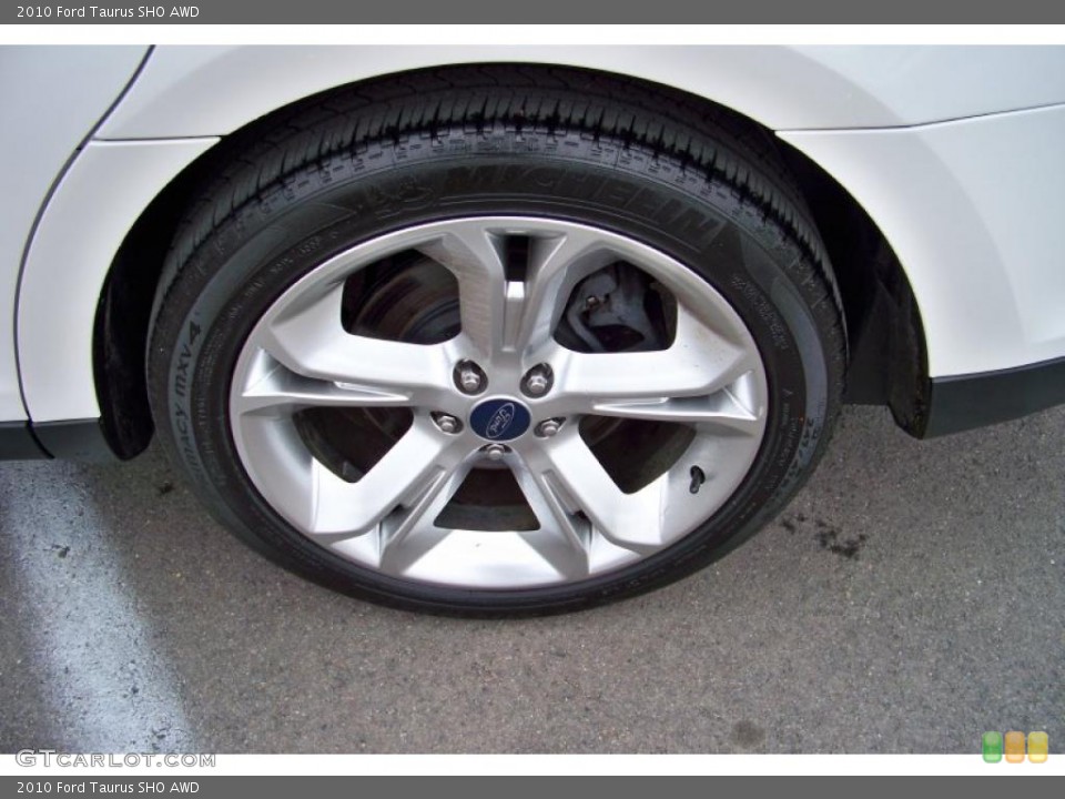 2010 Ford Taurus SHO AWD Wheel and Tire Photo #46693562