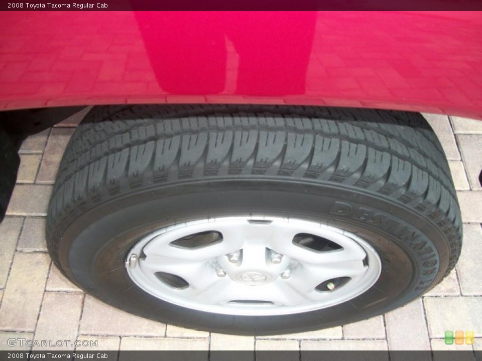 2008 Toyota Tacoma Regular Cab Wheel and Tire Photo #46695614