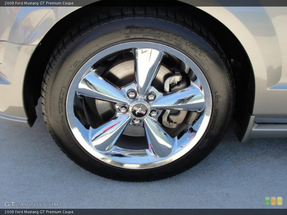 2008 Ford Mustang GT Premium Coupe Wheel and Tire Photo #46699056