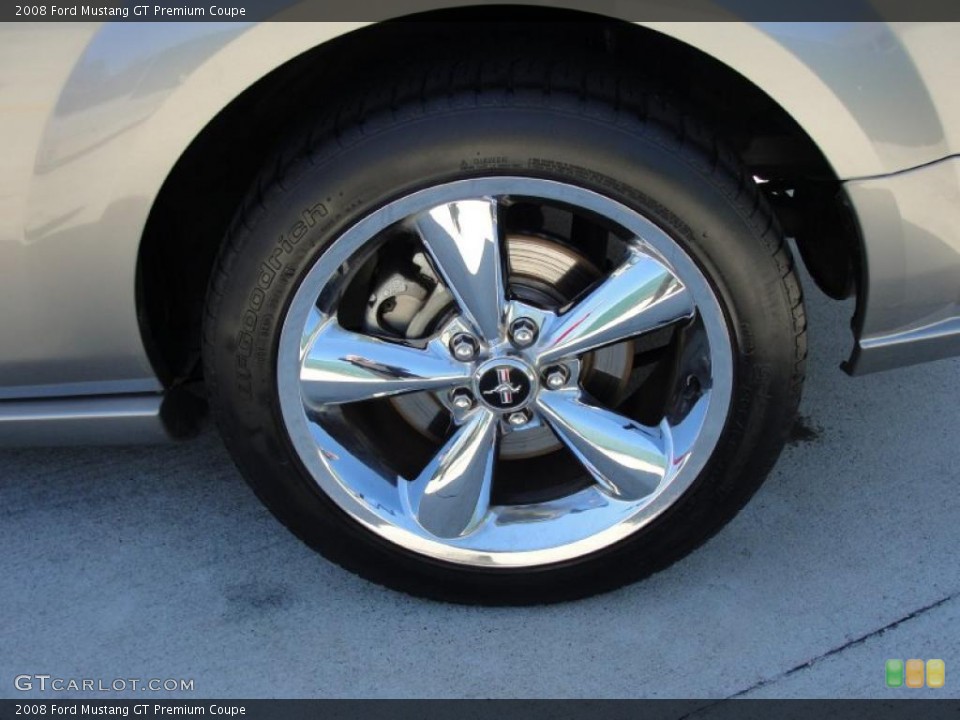 2008 Ford Mustang GT Premium Coupe Wheel and Tire Photo #46699068