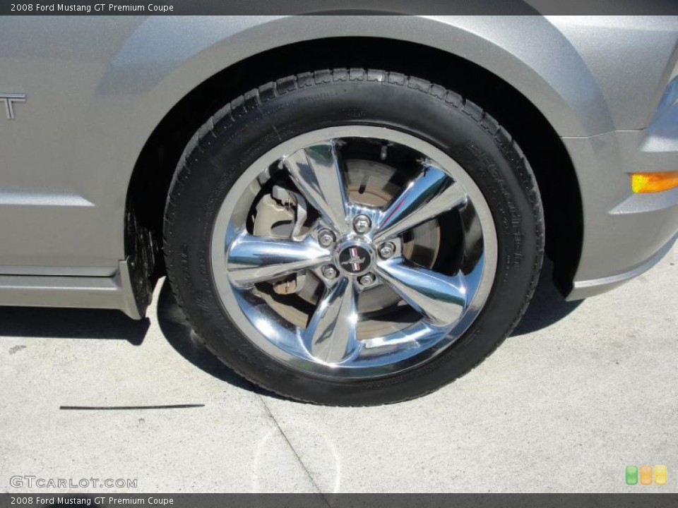 2008 Ford Mustang GT Premium Coupe Wheel and Tire Photo #46699095