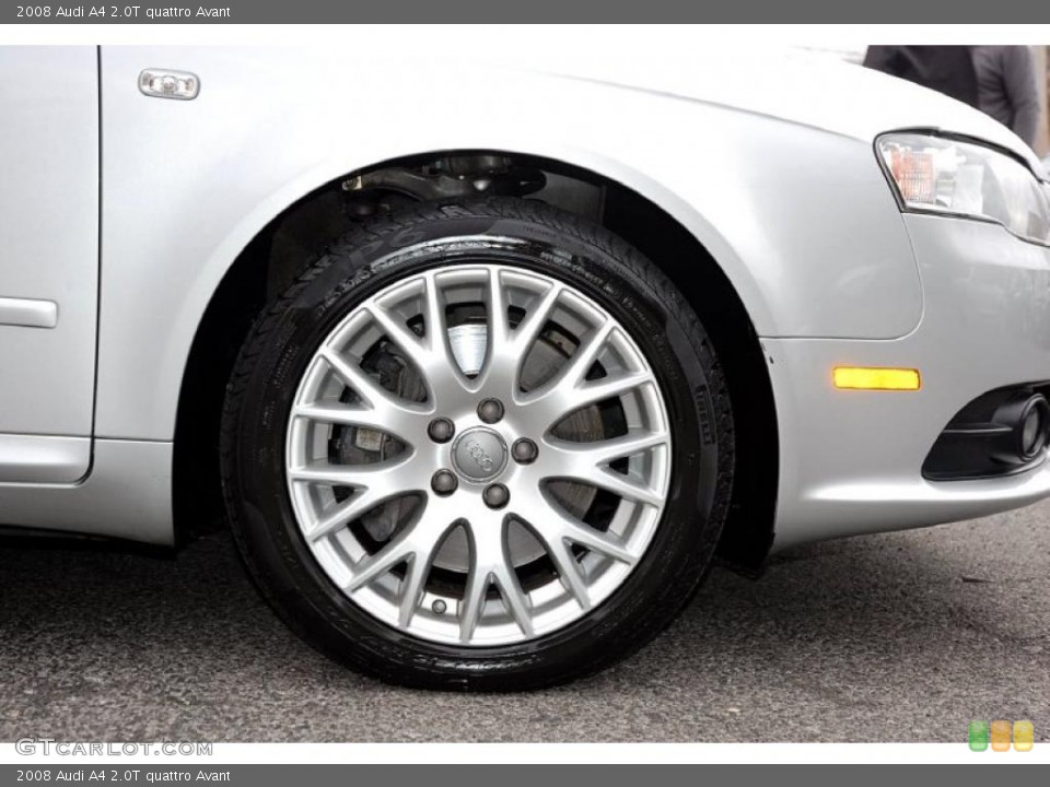 2008 Audi A4 2.0T quattro Avant Wheel and Tire Photo #46700817