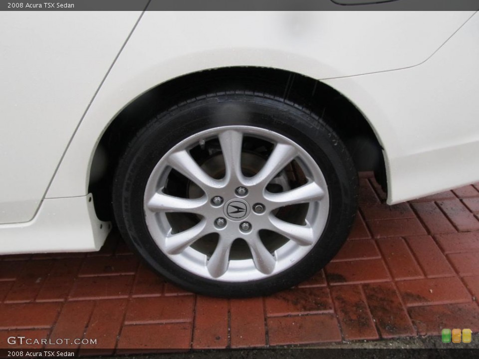 2008 Acura TSX Sedan Wheel and Tire Photo #46702626