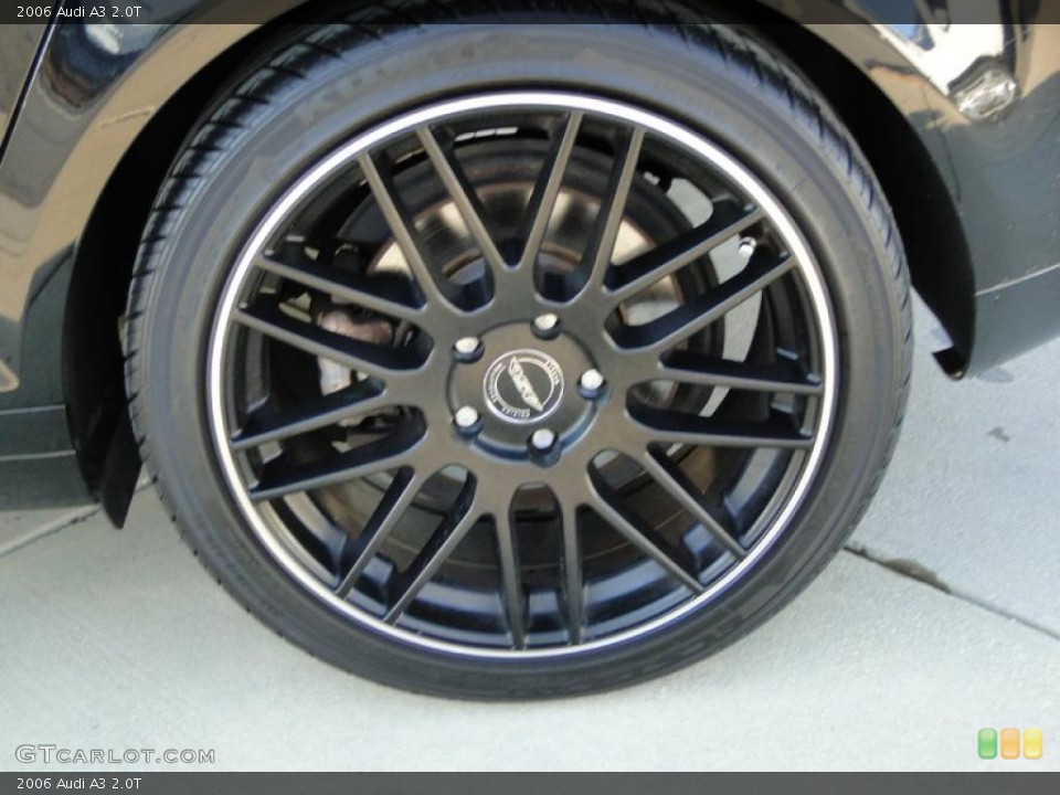 2006 Audi A3 Custom Wheel and Tire Photo #46704639