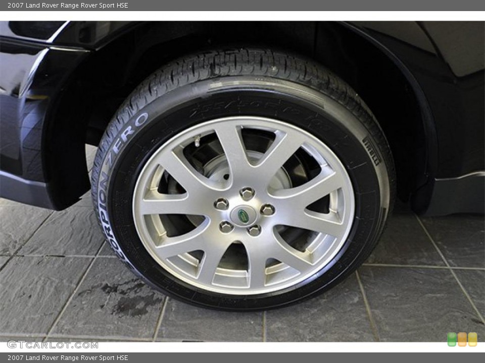2007 Land Rover Range Rover Sport HSE Wheel and Tire Photo #46706154