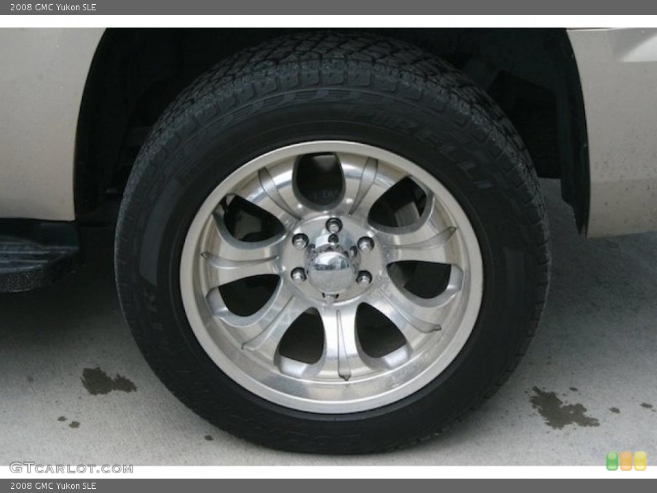 2008 GMC Yukon Custom Wheel and Tire Photo #46706448