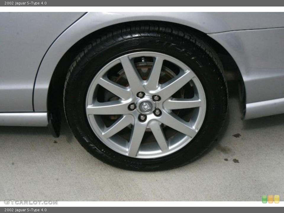 2002 Jaguar S-Type 4.0 Wheel and Tire Photo #46708269