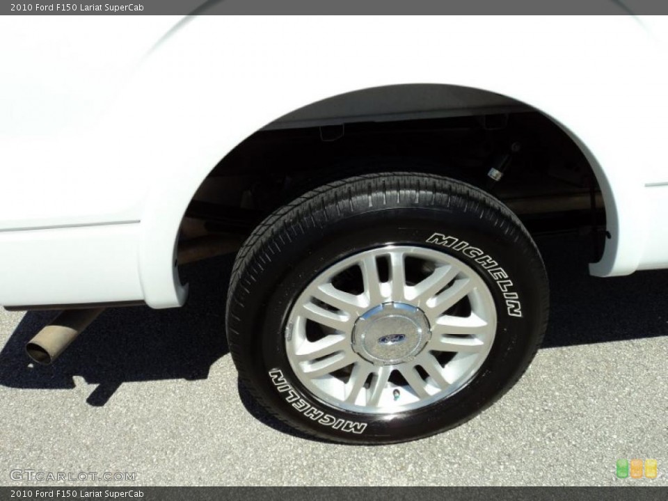 2010 Ford F150 Lariat SuperCab Wheel and Tire Photo #46716576