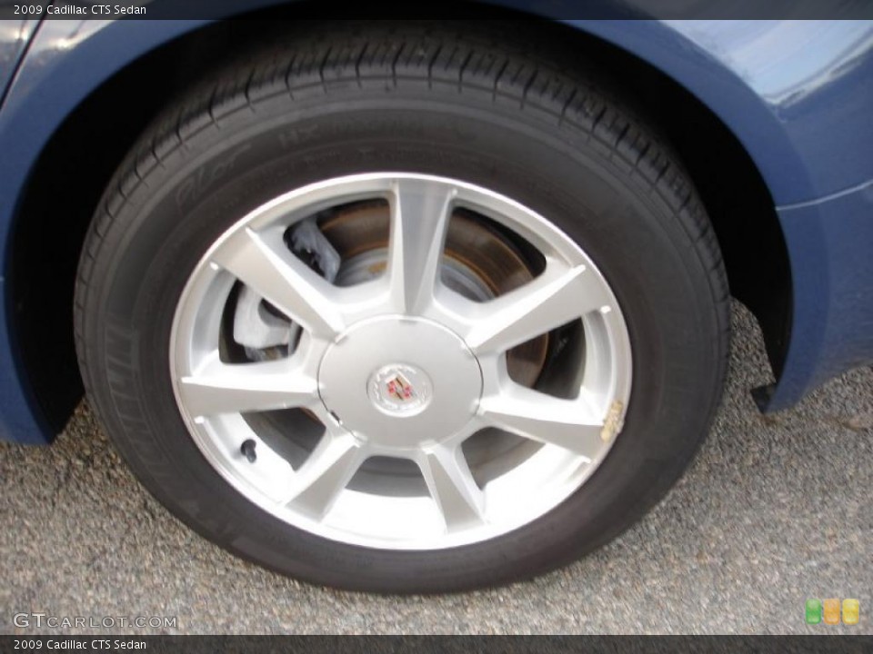 2009 Cadillac CTS Sedan Wheel and Tire Photo #46719027