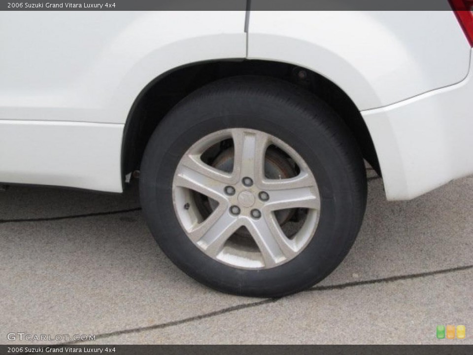 2006 Suzuki Grand Vitara Luxury 4x4 Wheel and Tire Photo #46720863