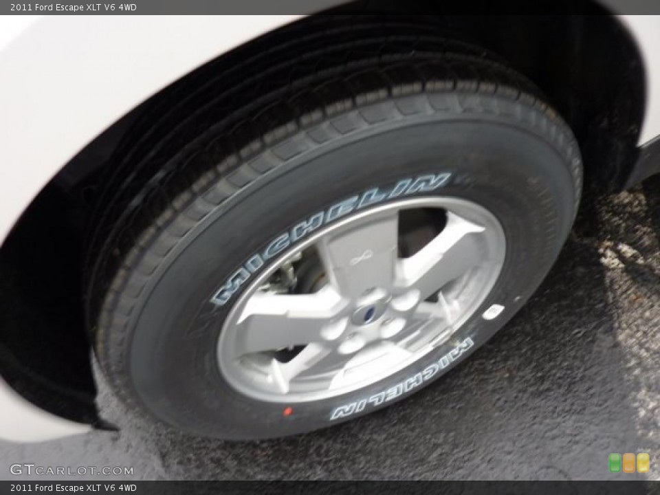 2011 Ford Escape XLT V6 4WD Wheel and Tire Photo #46721301