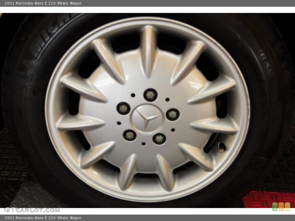 2001 Mercedes-Benz E 320 4Matic Wagon Wheel and Tire Photo #46721775