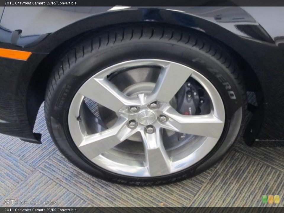 2011 Chevrolet Camaro SS/RS Convertible Wheel and Tire Photo #46724271
