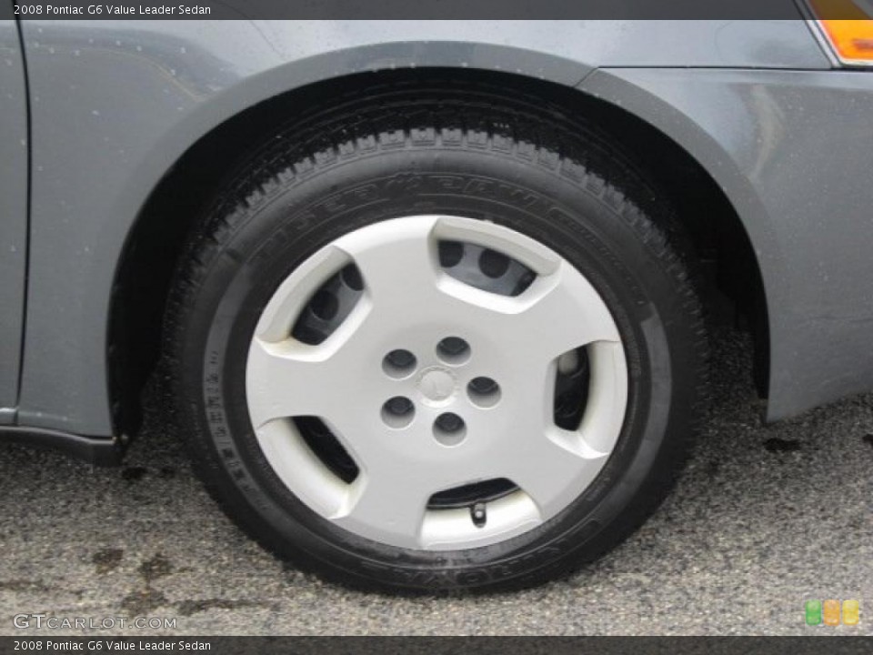 2008 Pontiac G6 Value Leader Sedan Wheel and Tire Photo #46727190